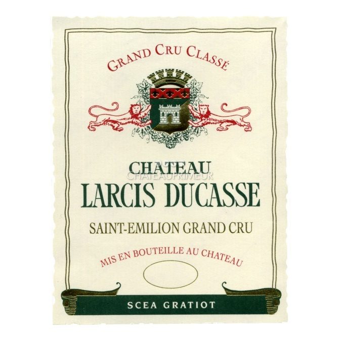 2015 Chateau Larcis Ducasse Premier Grand Cru Classe B, Saint-Emilion Grand Cru (6x750ml)