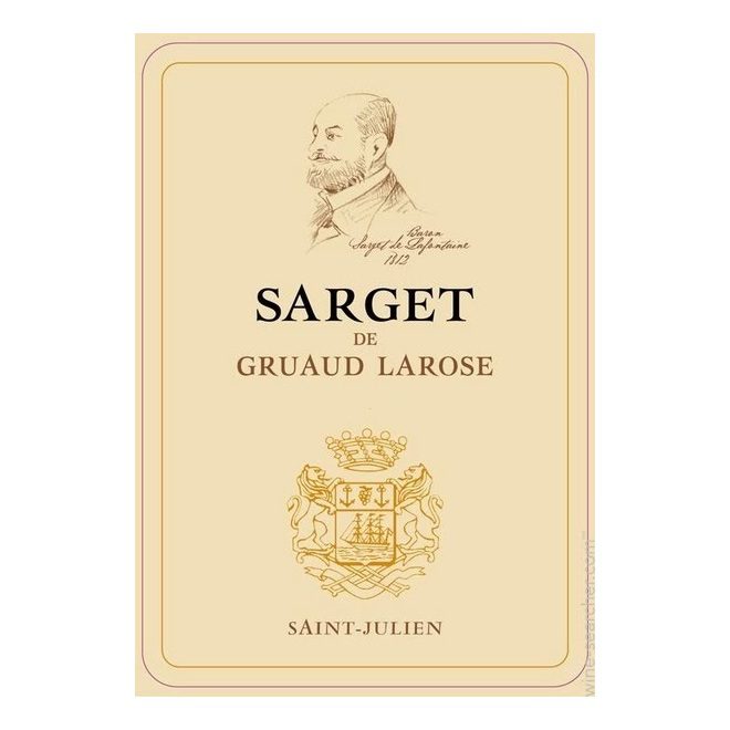 2009 Sarget de Gruaud Larose, Saint-Julien 12x750ml