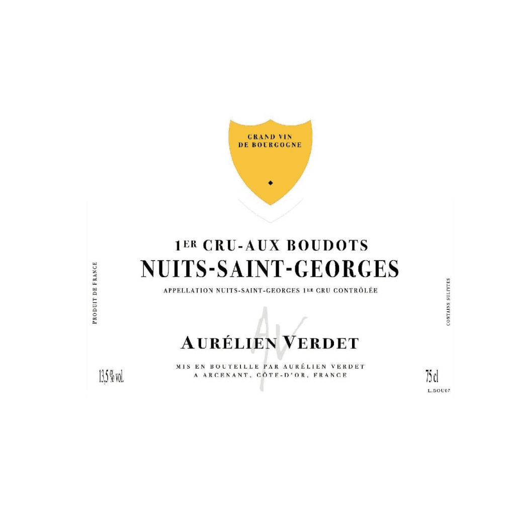 2019 Aurelien Verdet, Nuits-Saint-Georges Premier Cru, Aux Boudots 6x750ml