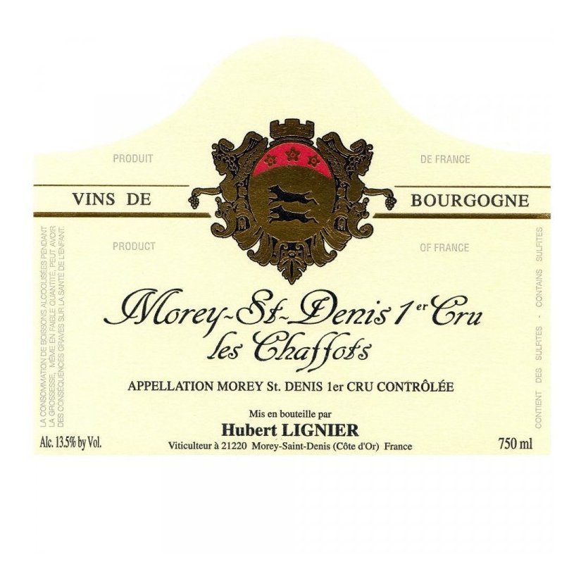 2022 Hubert Lignier, Morey-Saint-Denis Premier Cru, Les Chaffots 6x750ml