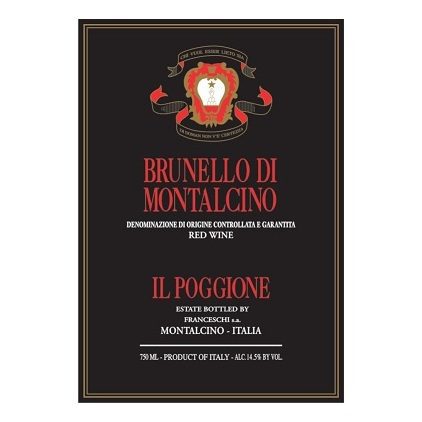 2004 Il Poggione, Brunello di Montalcino 12x750ml