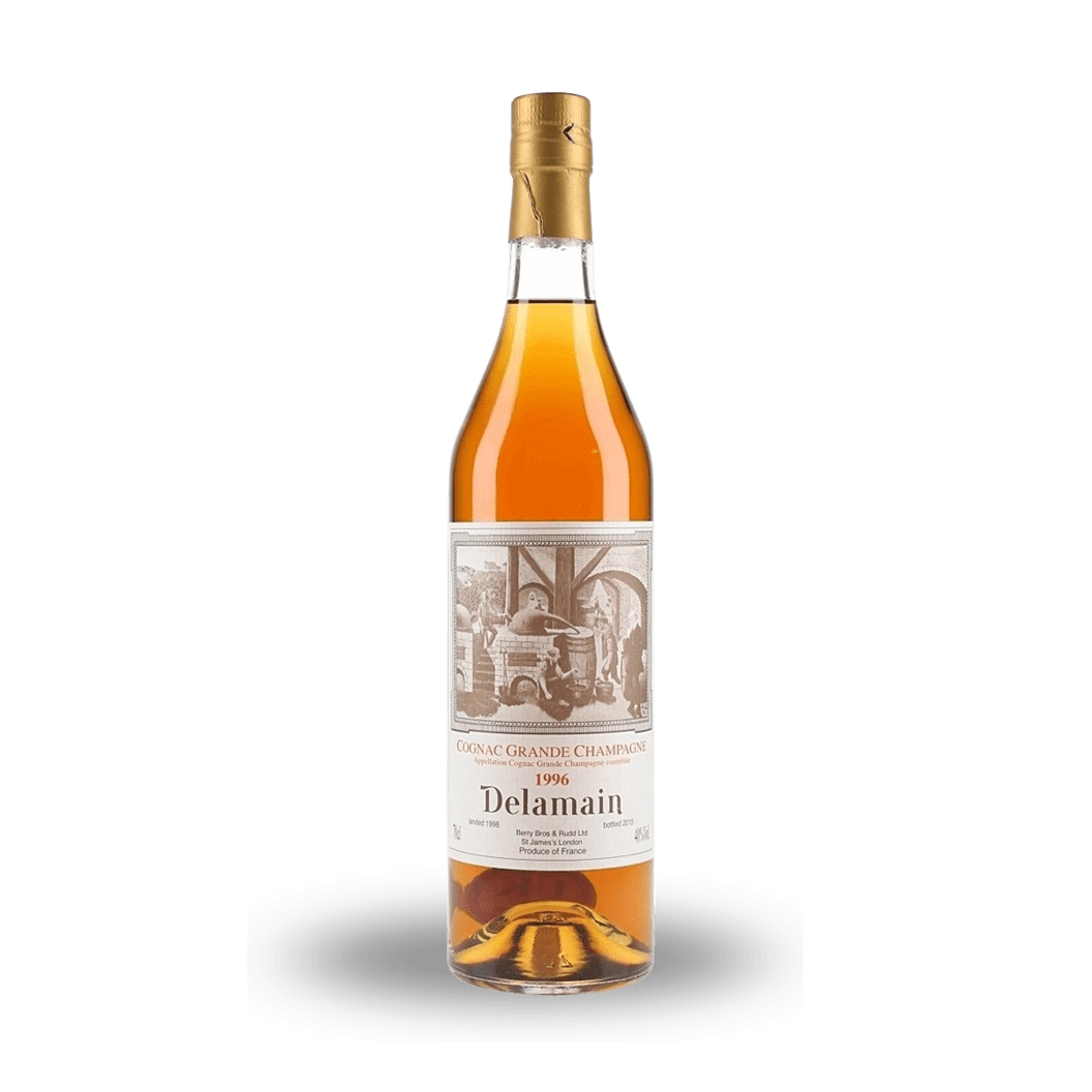 1995 Delamain, Vintage Landed 1996 Bottled 2015, Grande Champagne Cognac (6x750ml)