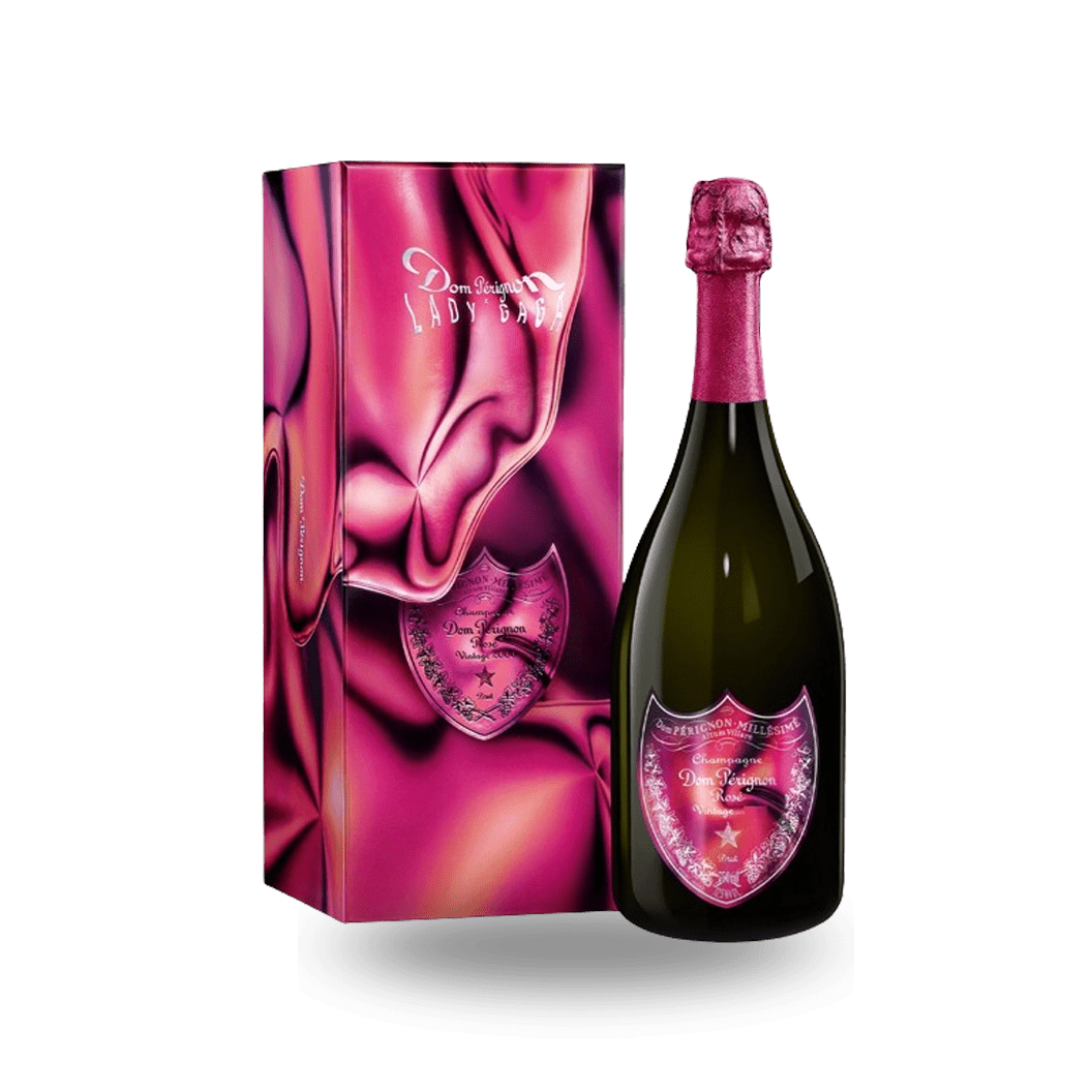 2008 Dom Perignon, x Lady Gaga Rose 4x750ml