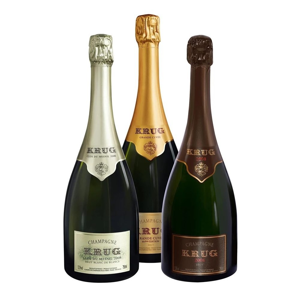 2008 Krug, Du Soliste a l'Orchestre Assortment Case 3x750ml