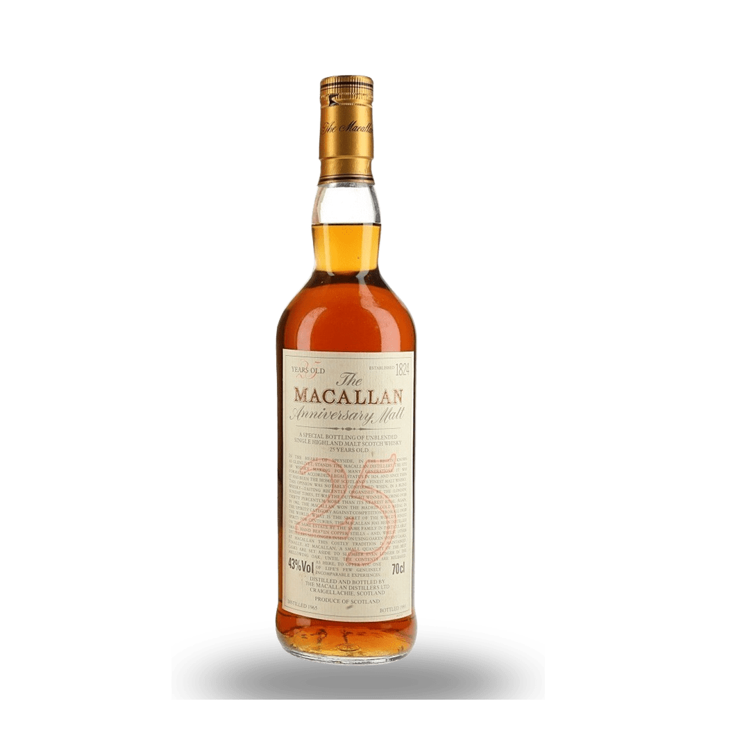 1967 Macallan, Highland Single Malt Anniversary Malt 25YO Bottled 1993 (700ml)