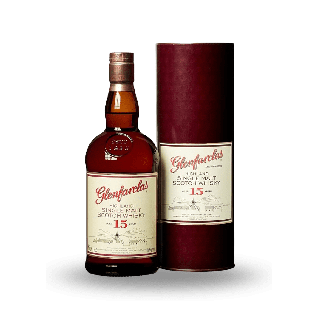 NV Glenfarclas, Highland Single Malt 15YO, Speyside (6x700ml)