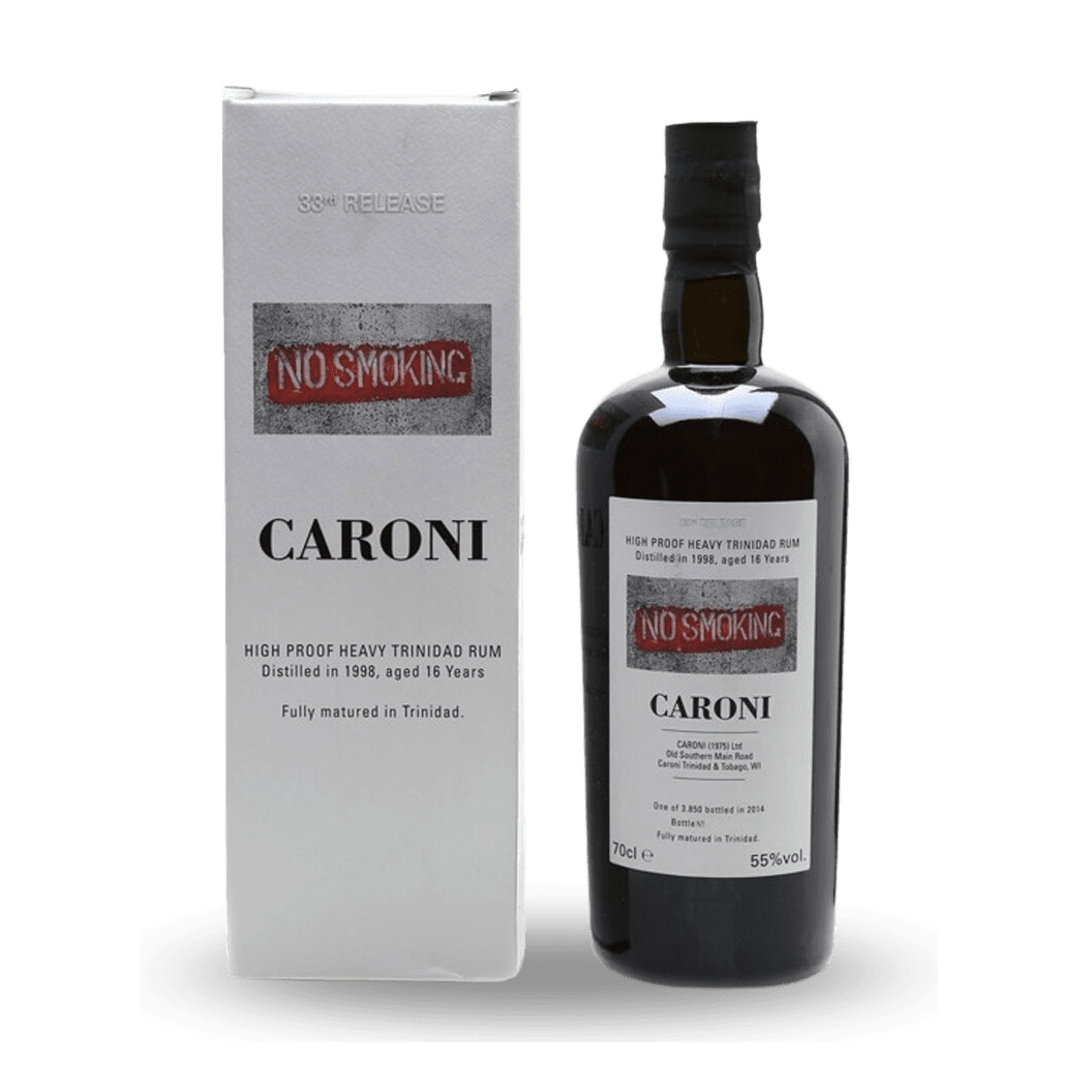 1998 Caroni (Velier), Full Proof Heavy Trinidad Rum No Smoking 16YO Bottled 2014 1x700ml