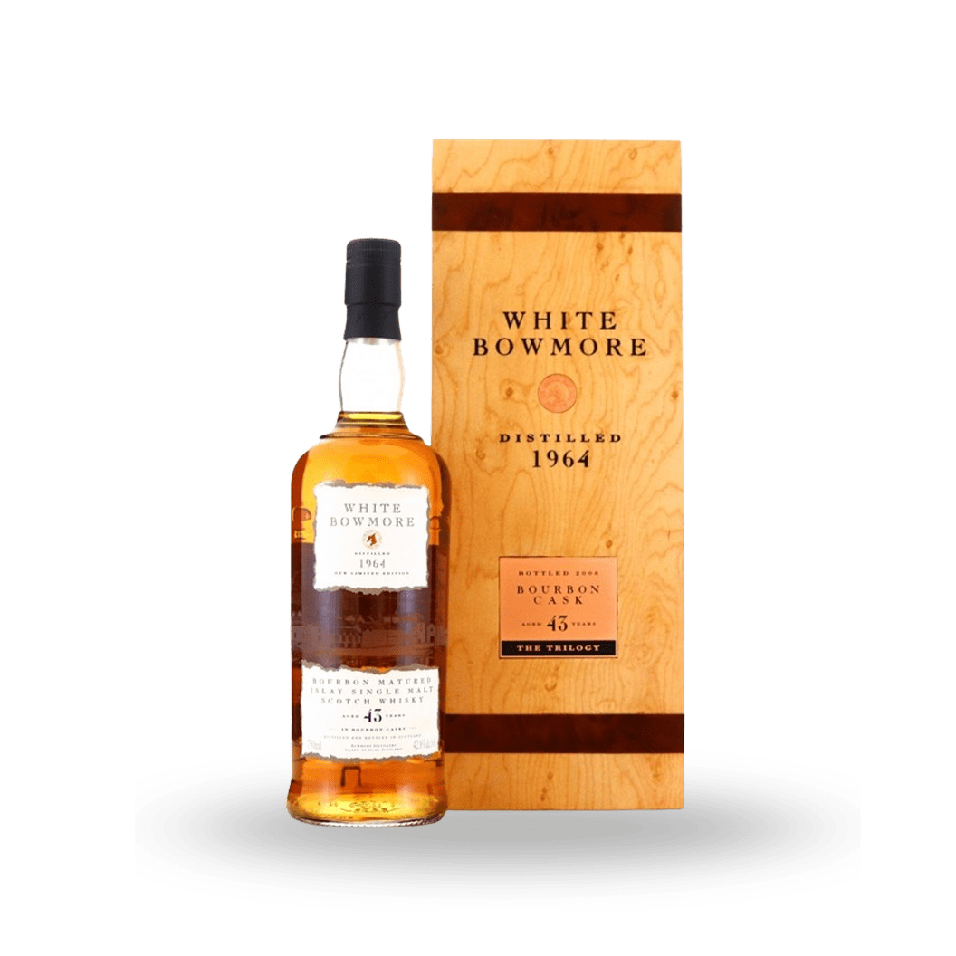 1964 Bowmore, Single Malt White Bowmore 43YO Bottled 2008, Islay (700ml)