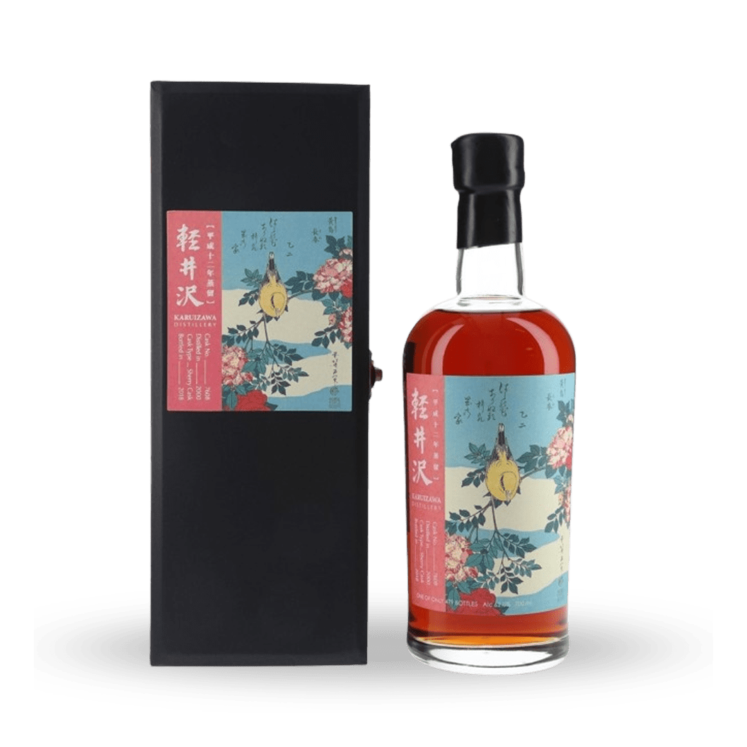 2000 Karuizawa, Single Malt Flower & Bird Series Sherry Cask No 7608 Bottled 2018 (700ml)