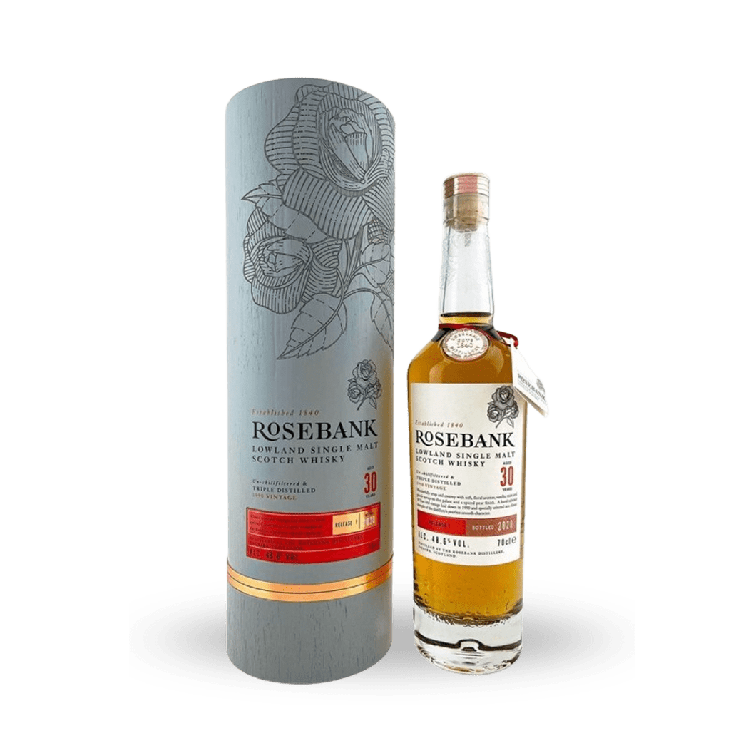 NV Rosebank, Lowland Single Malt Release 1 30YO Bottled 2020, Lowlands (700ml)