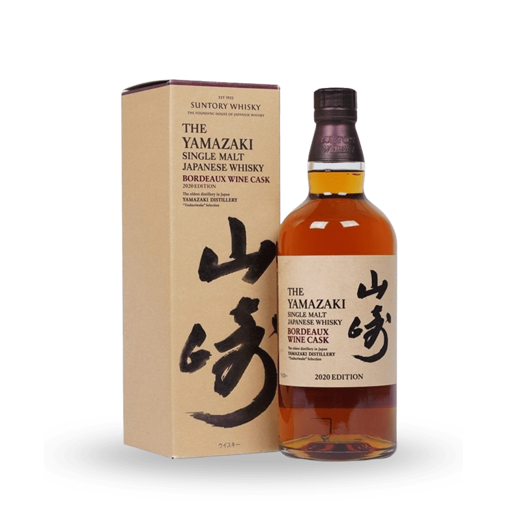 NV Yamazaki (Suntory), Single Malt Bordeaux Wine Cask Bottled 2020 (700ml)