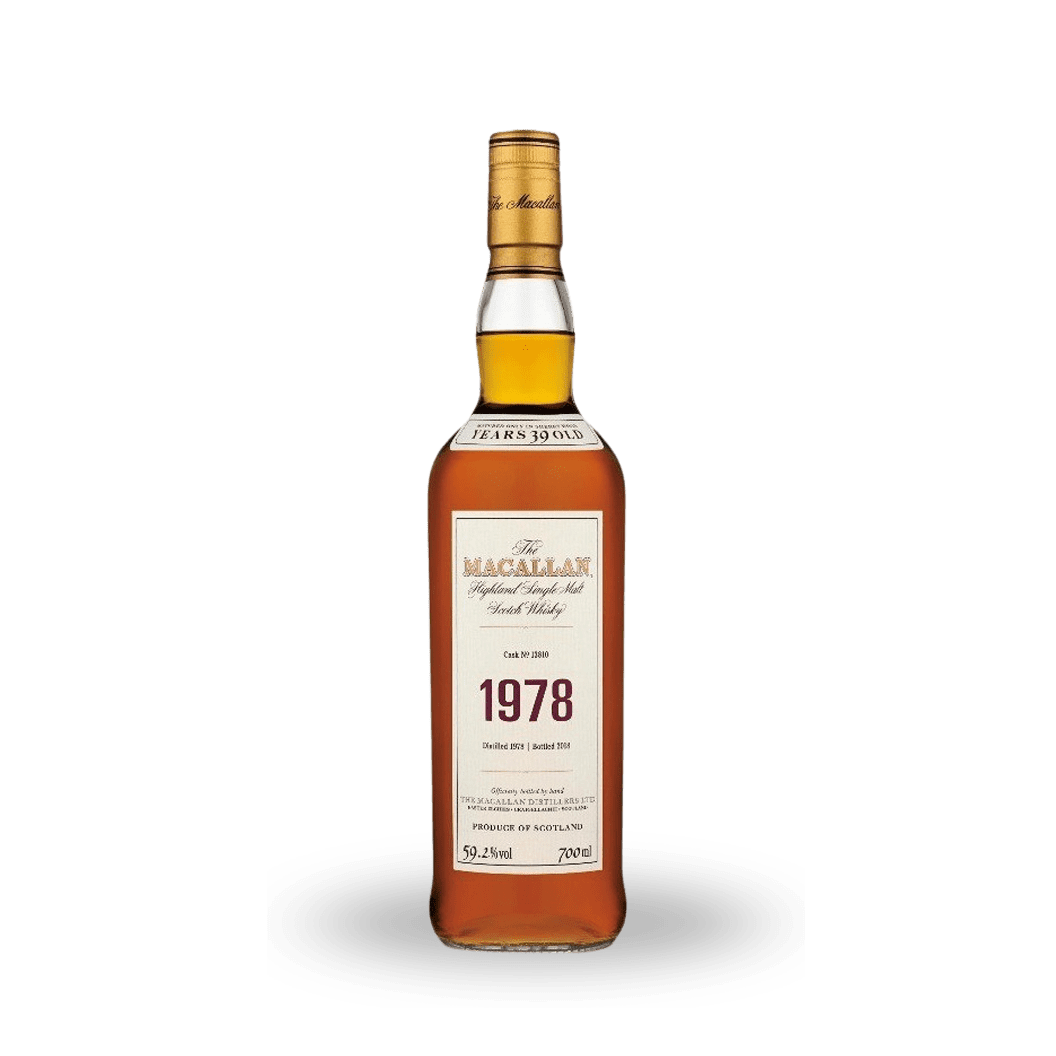 1978 Macallan, Highland Single Malt Fine & Rare Sherry Wood Cask No 13810 39YO Bottled 2018, Speyside (700ml)