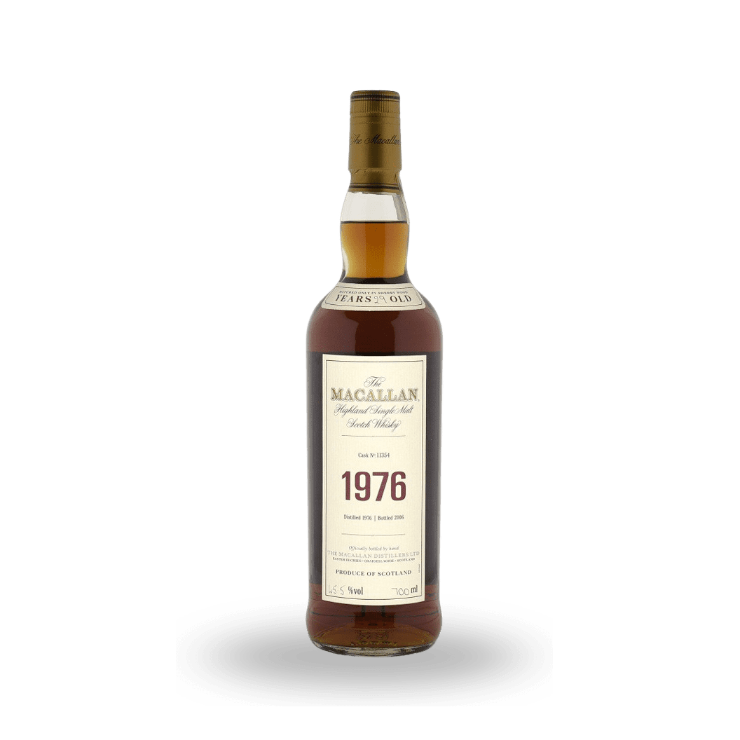 1976 Macallan, Highland Single Malt Fine & Rare Cask No 11354 29YO Bottled 2006, Speyside (700ml)