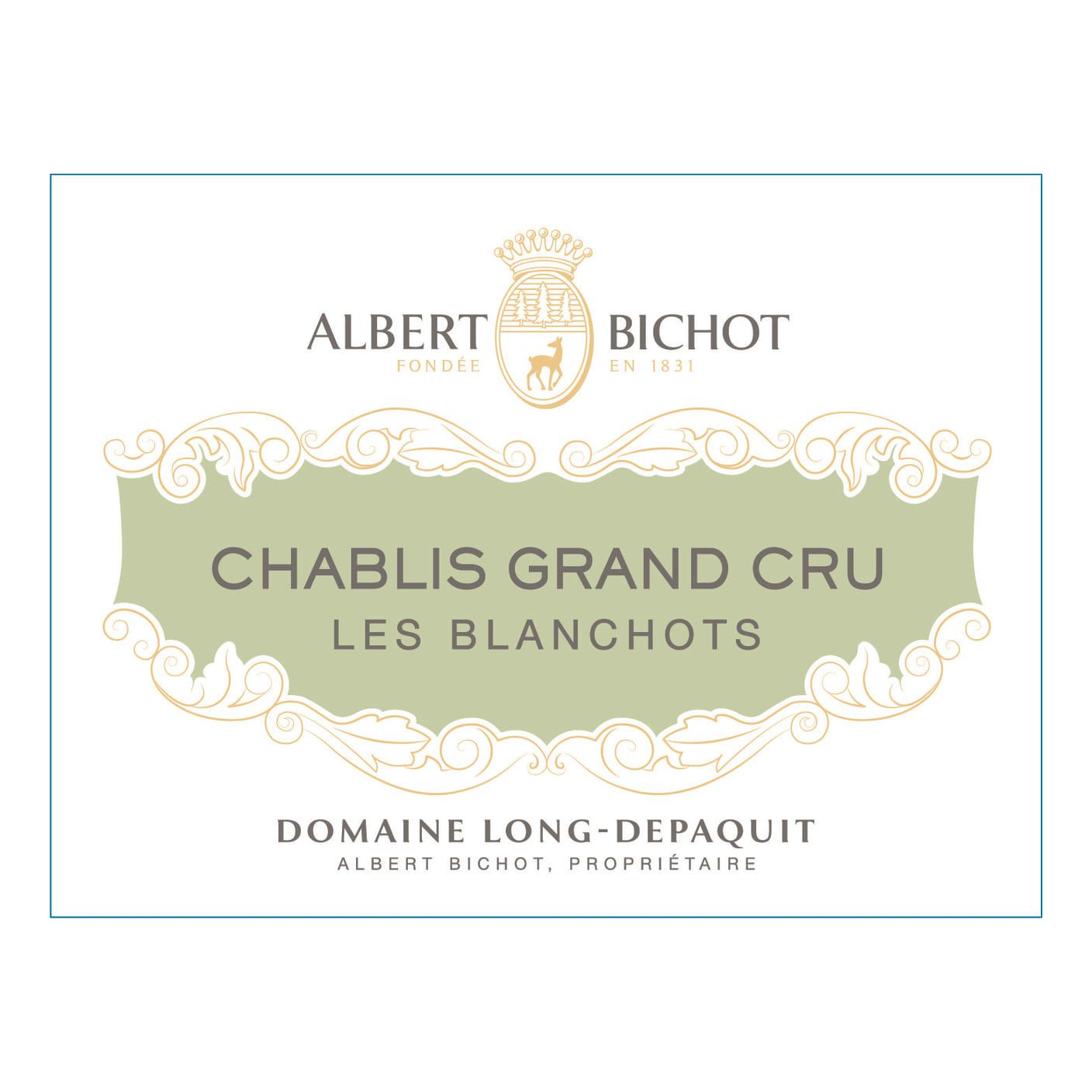 2022 Domaine Albert Bichot (Long-Depaquit), Chablis Grand Cru, Blanchot 6x750ml
