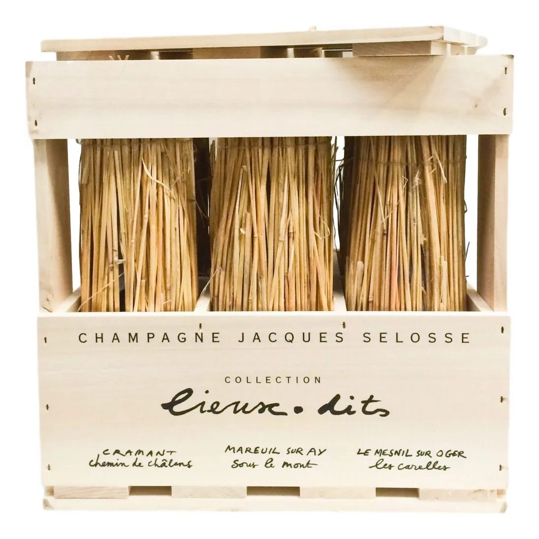 NV Jacques Selosse, Lieux-Dits Collection Assortment case 6x750ml