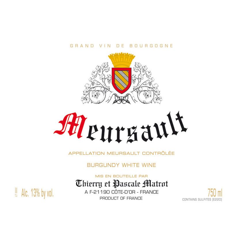 2022 Matrot, Meursault, Blanc (6x750ml)