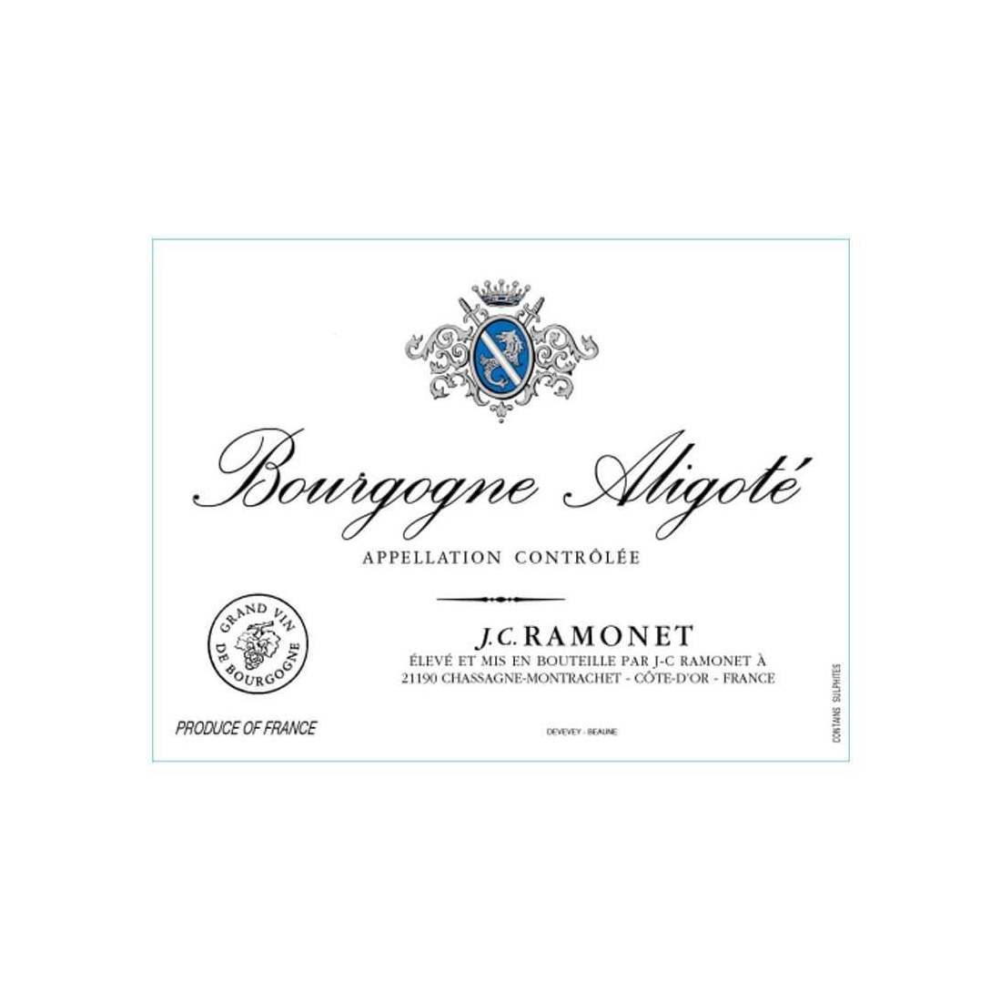2018 Jean-Claude Ramonet, Bourgogne Aligote (6x750ml)