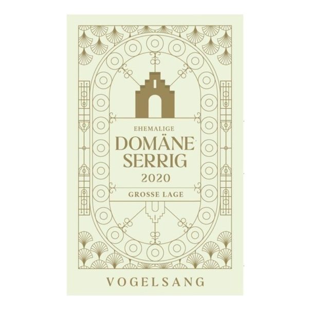 2020 ehemalige Domane Serrig, Vogelsang Saar Riesling Grosse Lage, Mosel 3x750ml