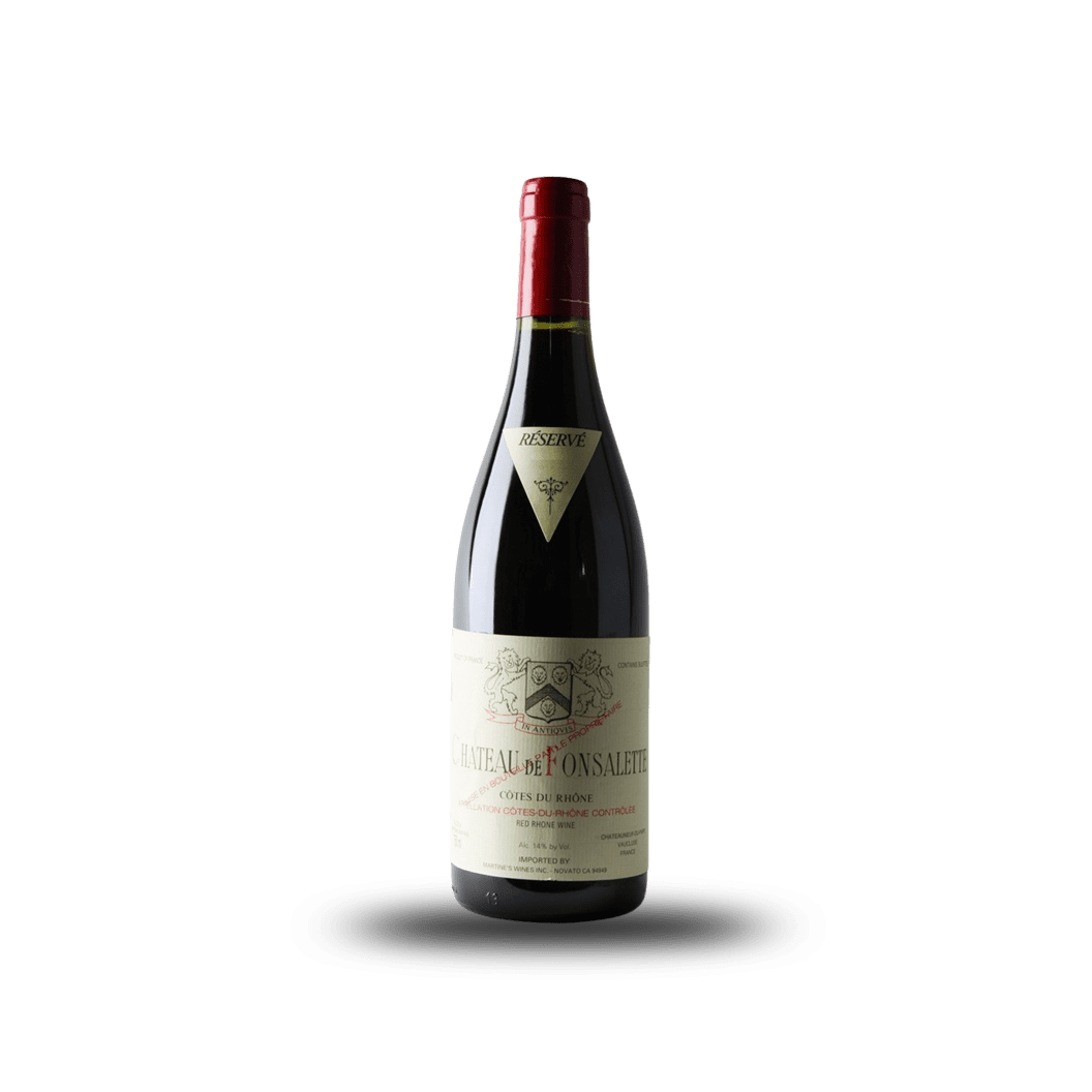2010 Chateau de Fonsalette, Cotes du Rhone, Syrah 6x750ml