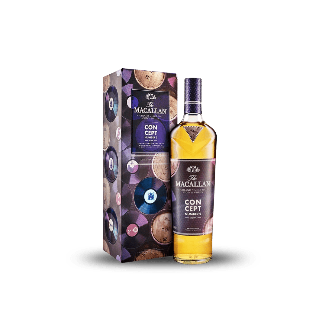 NV Macallan, Highland Single Malt Concept No 2 Bottled 2019, Speyside 6x700ml