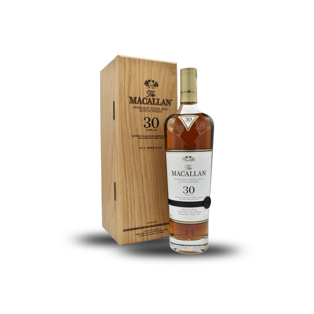NV Macallan, Highland Single Malt Sherry Oak Cask 30YO Bottled 2023, Speyside 3x700ml