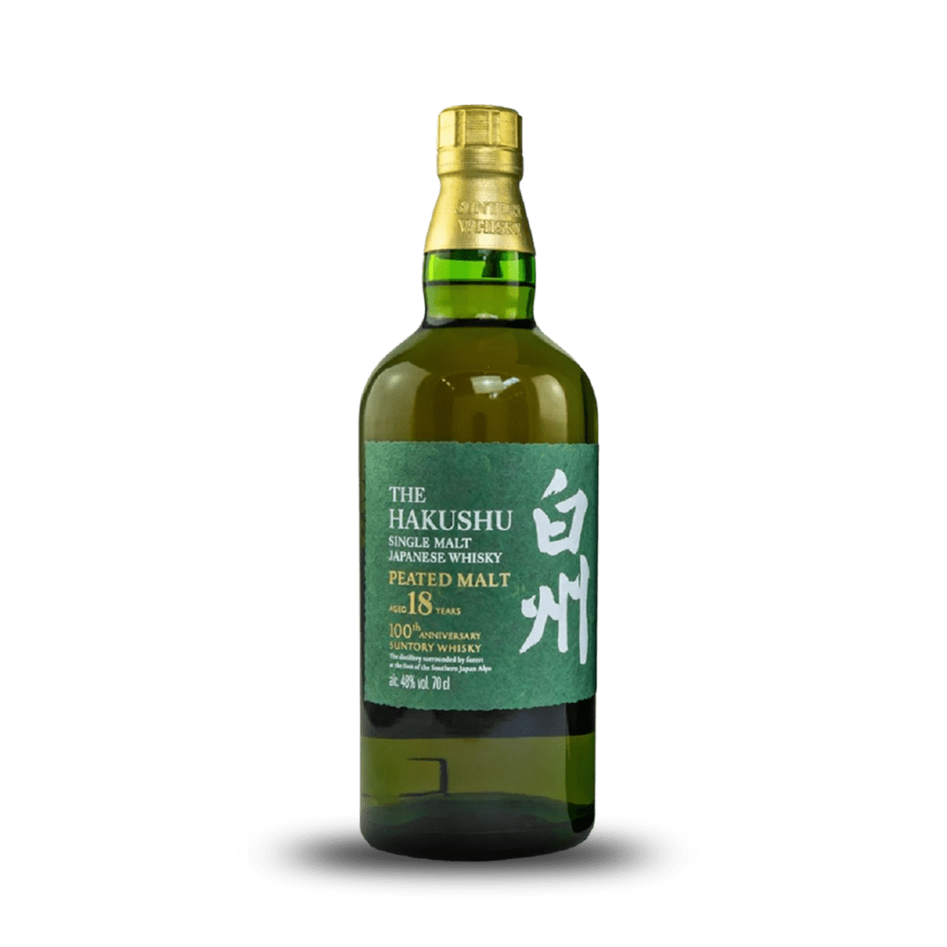 NV Hakushu (Suntory), Single Malt Peated Malt 100th Anniversary Suntory Whisky 18YO (700ml)