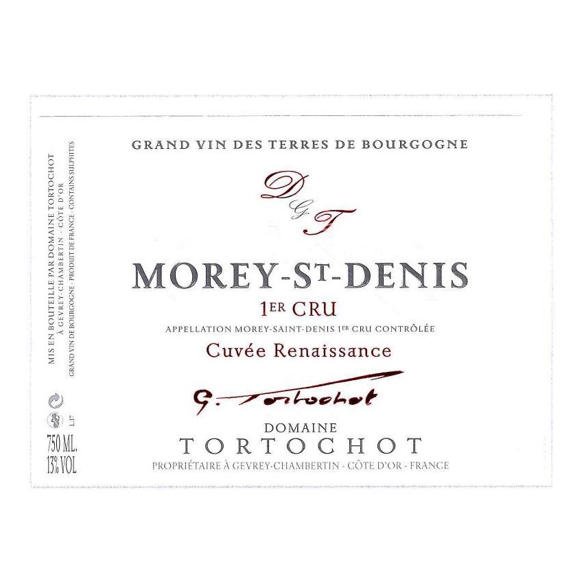 2019 Tortochot, Morey-Saint-Denis Premier Cru, Renaissance 6x750ml
