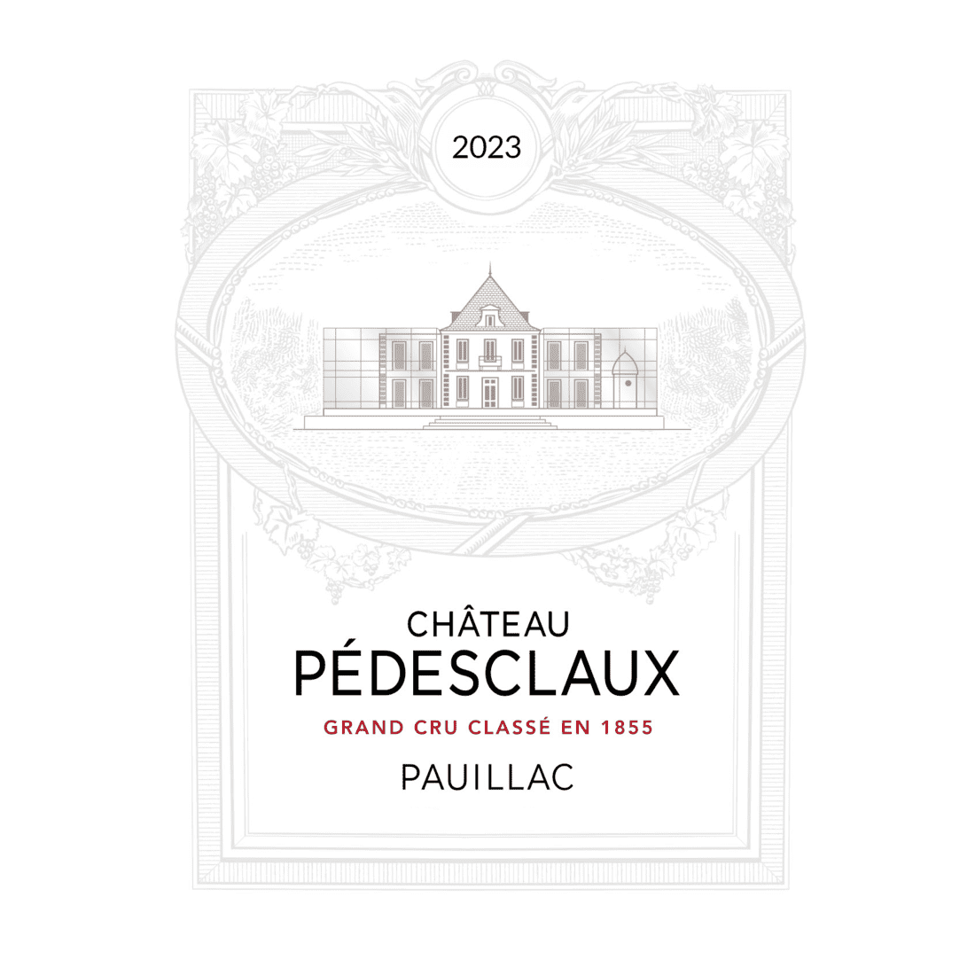 2022 Chateau Pedesclaux 5eme Cru Classe, Pauillac (6x1.5L)