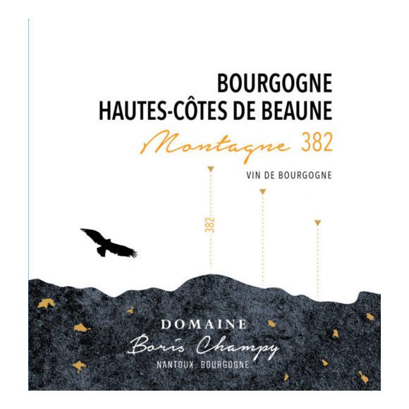 2020 Domaine Boris Champy, Bourgogne, Hautes Cotes de Beaune Montagne 382 12x750ml