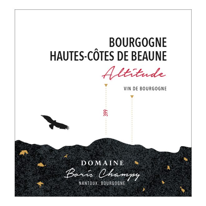 2021 Domaine Boris Champy, Bourgogne, Hautes Cotes de Beaune Altitude 399 6x750ml