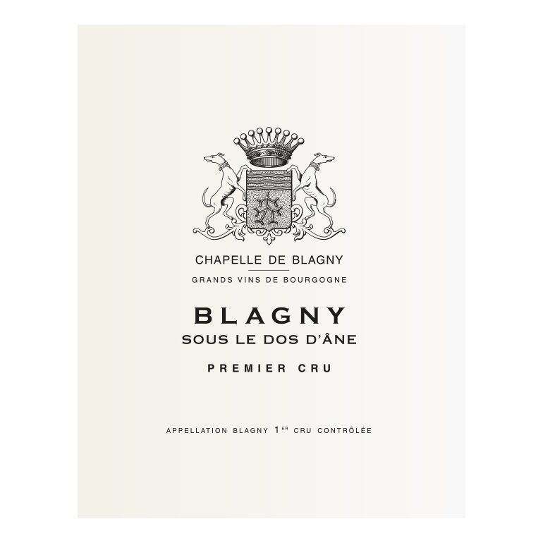 2019 Chapelle de Blagny, Blagny Premier Cru, Sous le Dos d'Ane 6x750ml