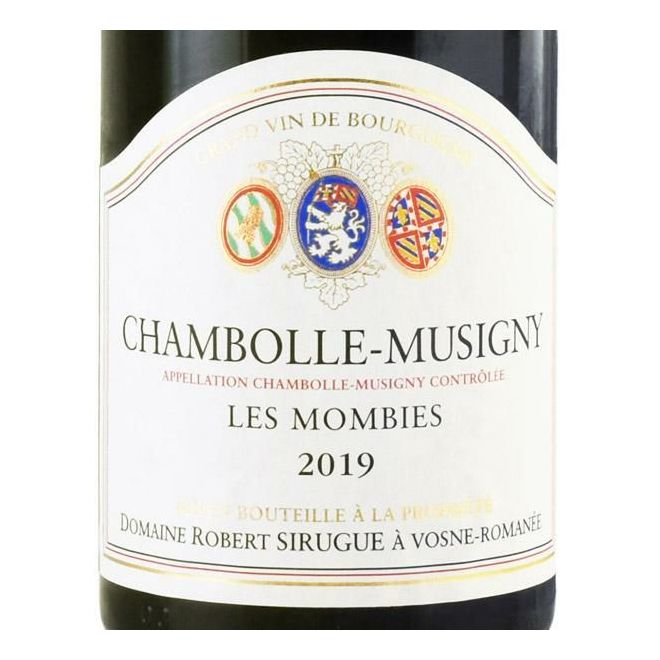 2019 Domaine Robert Sirugue, Chambolle-Musigny, Les Mombies 6x750ml