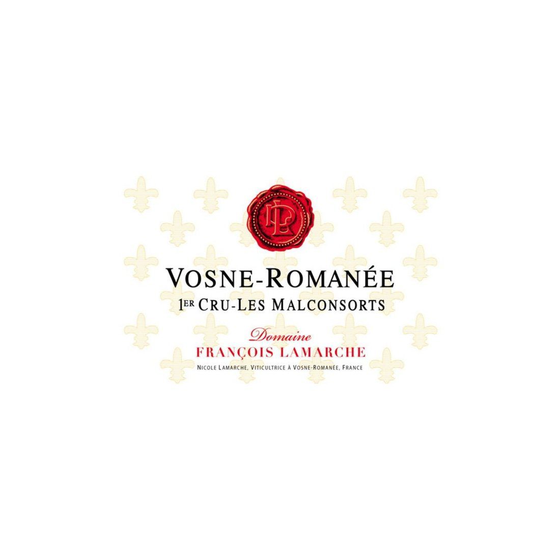 2010 Domaine Francois Lamarche, Vosne-Romanee Premier Cru, Aux Malconsorts 6x750ml