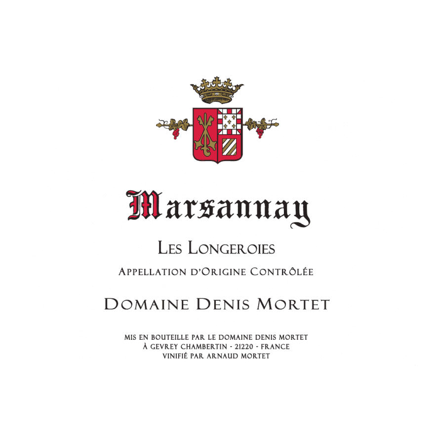 2019 Domaine Denis Mortet, Marsannay, Longeroies Rouge 6x750ml