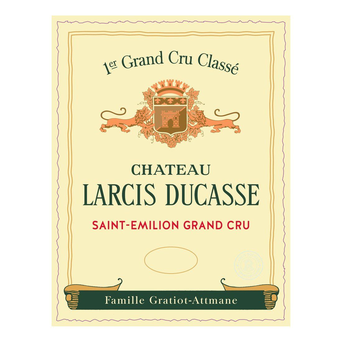 2016 Chateau Larcis Ducasse Premier Grand Cru Classe B, Saint-Emilion Grand Cru (3L)