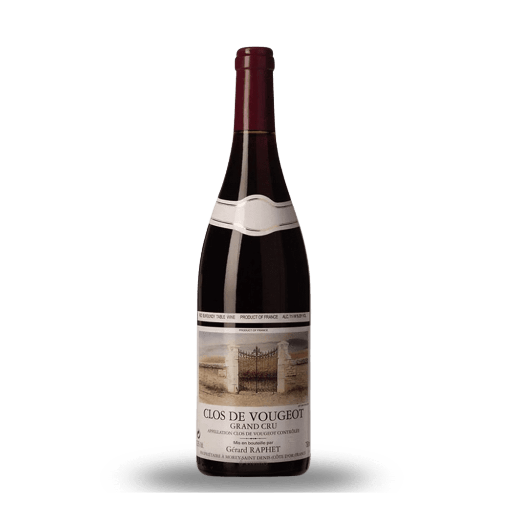 2018 Gerard Raphet, Clos de Vougeot Grand Cru 6x750ml