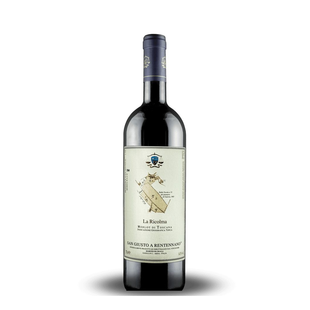 2000 San Giusto a Rentennano, Toscana, La Ricolma Merlot 6x750ml