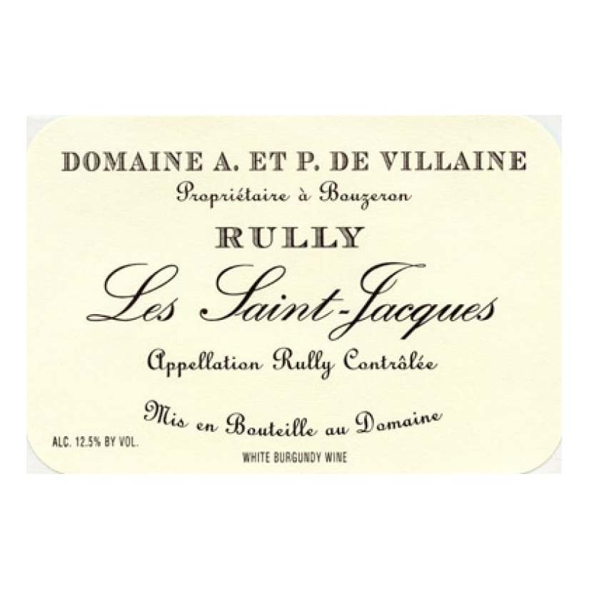 2020 Domaine de Villaine, Rully, Les Saint-Jacques 6x750ml