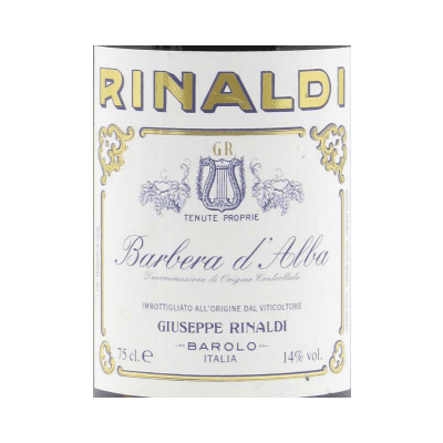 2018 Giuseppe Rinaldi, Barbera d'Alba 12x750ml