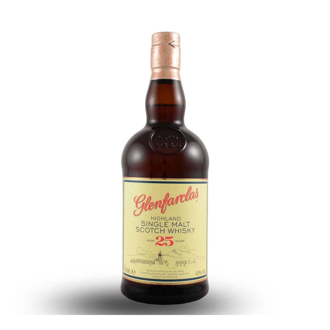 NV Glenfarclas, Highland Single Malt 25YO, Speyside (6x700ml)