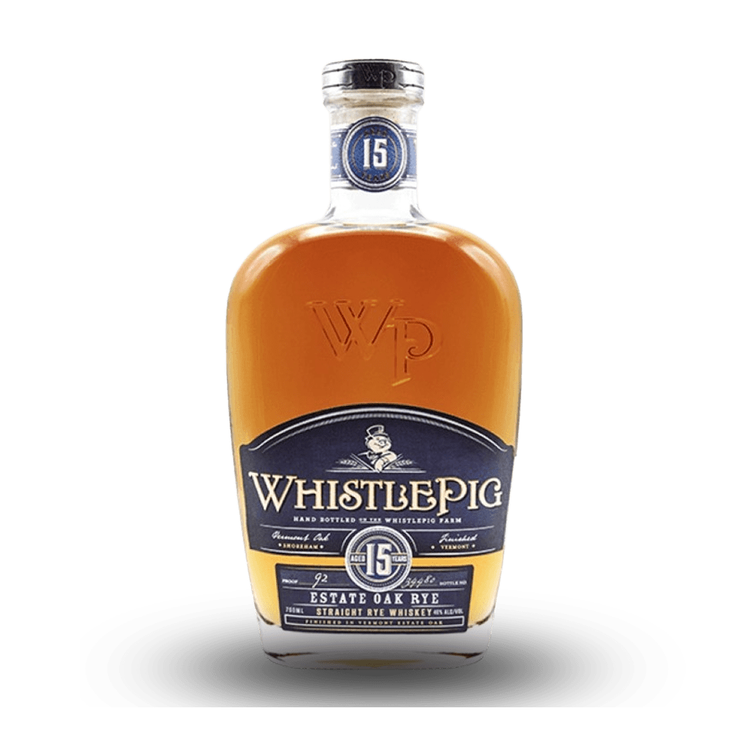NV WhistlePig, Straight Rye Estate Oak 15YO (3x700ml)