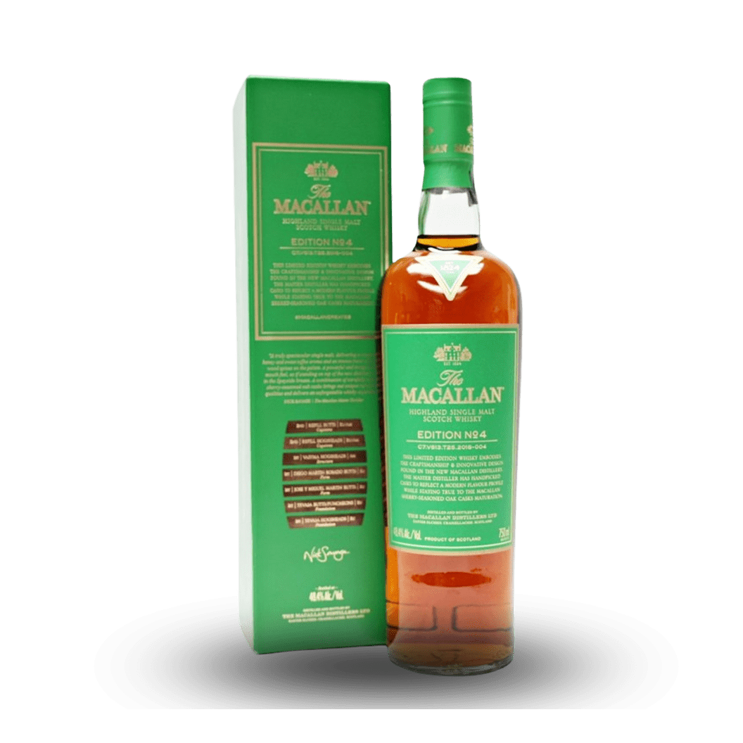 NV Macallan, Highland Single Malt Limited Edition No 4 Bottled 2018, Speyside (6x700ml)