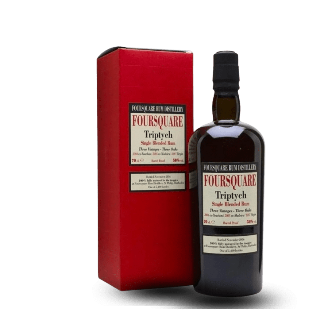 NV Foursquare, Single Blended Triptych Rum 1x700ml