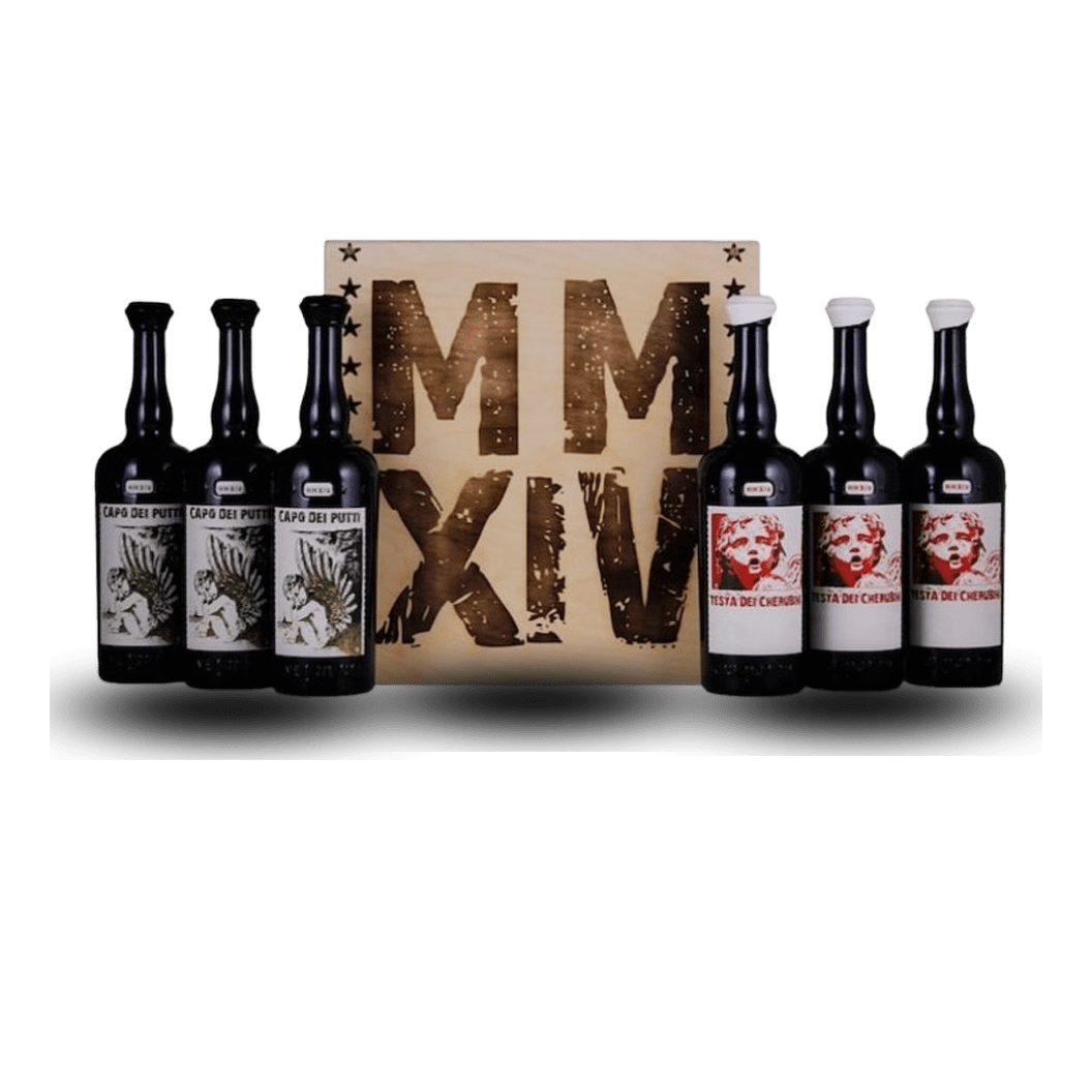 2014 Sine Qua Non, Capo Dei Putti & Testa Dei Cherubini Assortment Case, Sta. Rita Hills 2x1.5L