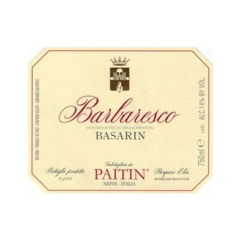 2020 Paitin, Barbaresco, Basarin (6x750ml)