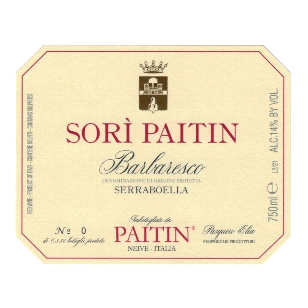 2020 Paitin, Barbaresco, Serraboella Sori Paitin 6x750ml