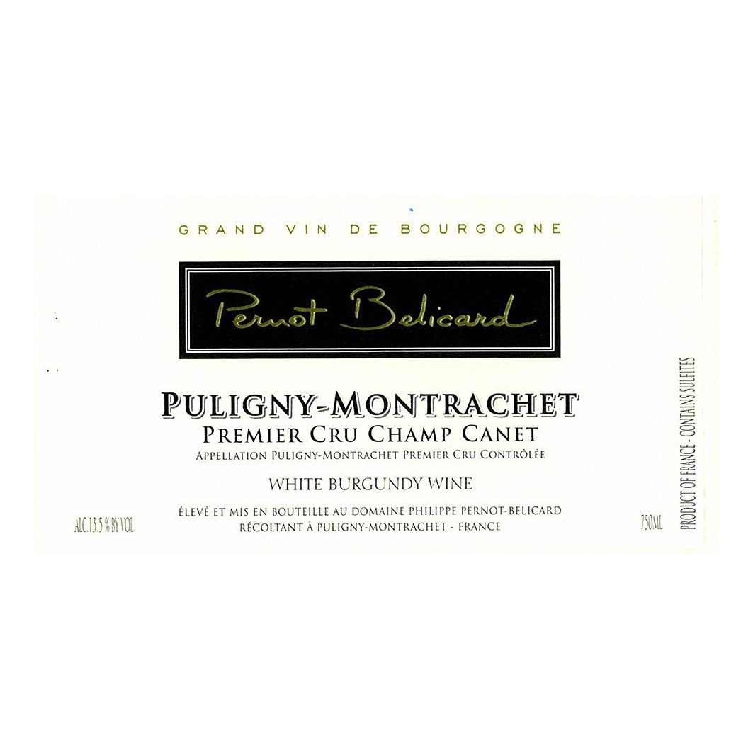 2016 Pernot Belicard, Puligny-Montrachet Premier Cru, Champ Canet 6x750ml