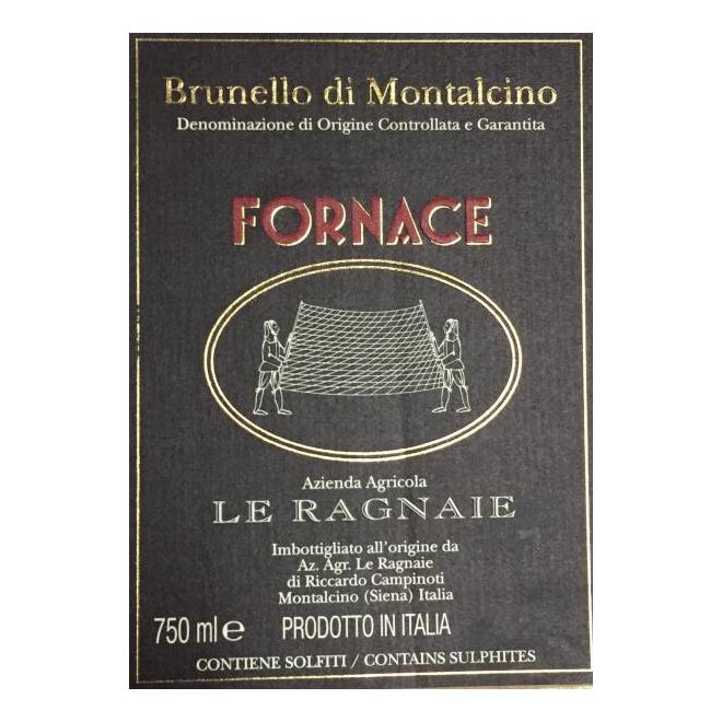 2016 Le Ragnaie, Brunello di Montalcino, Fornace 6x750ml