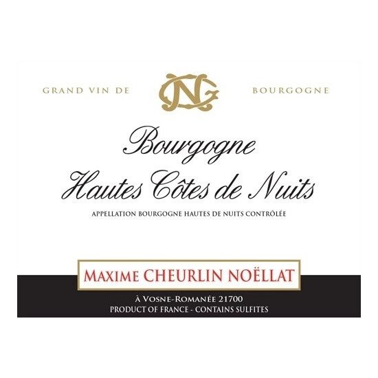 2022 Maxime Cheurlin Noellat, Bourgogne, Hautes Cotes de Nuits Rouge 12x750ml