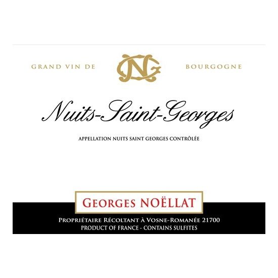 2020 Georges Noellat, Nuits-Saint-Georges (6x750ml)